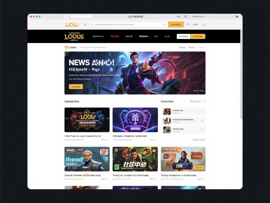 探访LOL官方网站,获取最新游戏资讯与动态 对于新手玩家来说,初次访问LOL官网首页